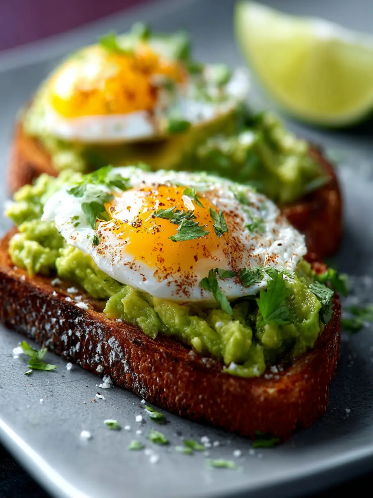 Toast Avocat Œuf au Plat Croustillant : Le Petit-Déjeuner Healthy Tendance en 10 Minutes First Image